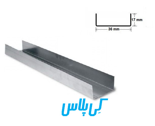 پروفیل گالوانیزه UH36 برند کی پلاس